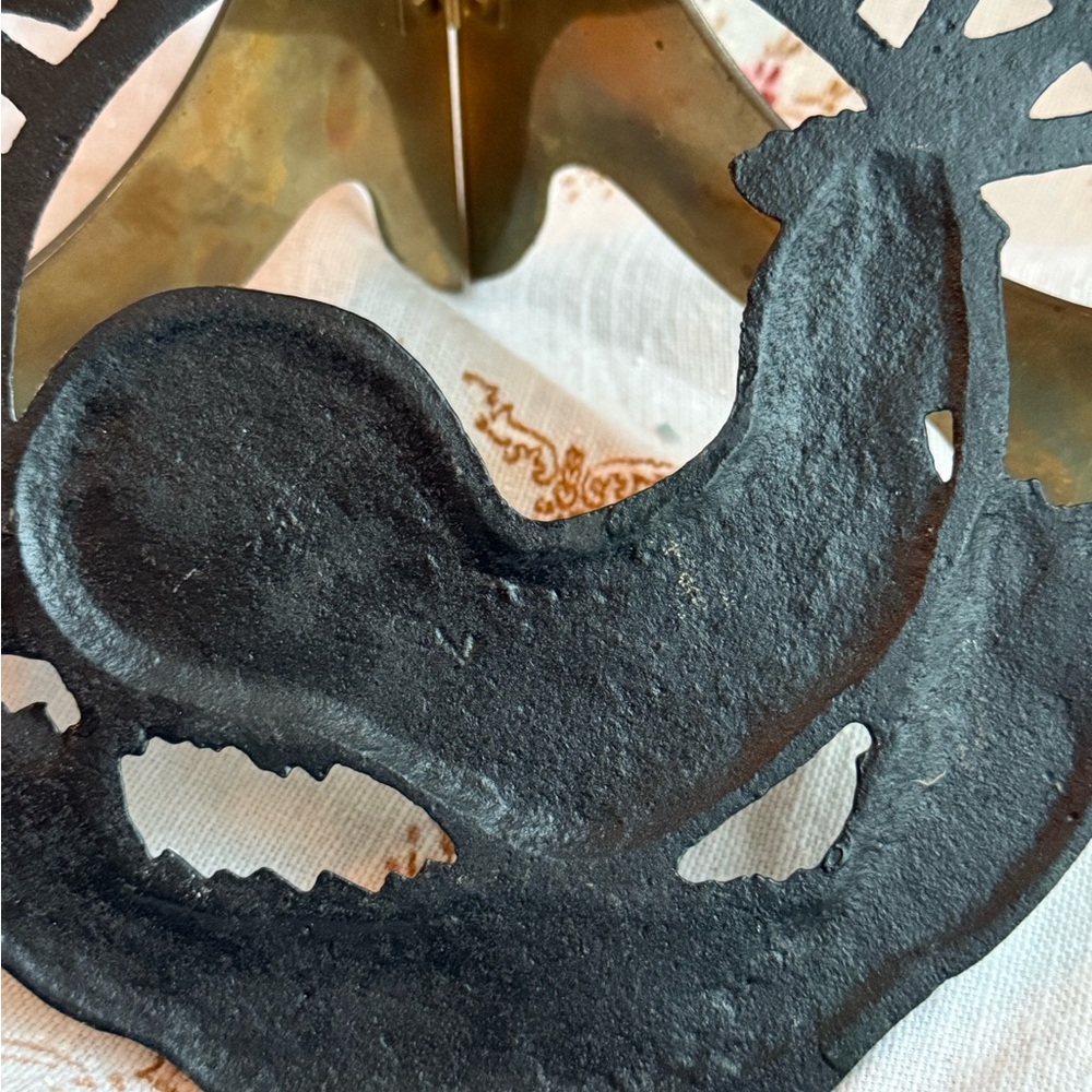 Colorful Rooster Cast iron Welcome Sign - Picture 4 of 7